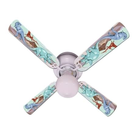 Ceiling Fan Designers Ceiling Fan Designers 42FAN-IMA-KDDL Kids Dinosaur Dino Land Ceiling Fan 42 In. 42FAN-IMA-KDDL